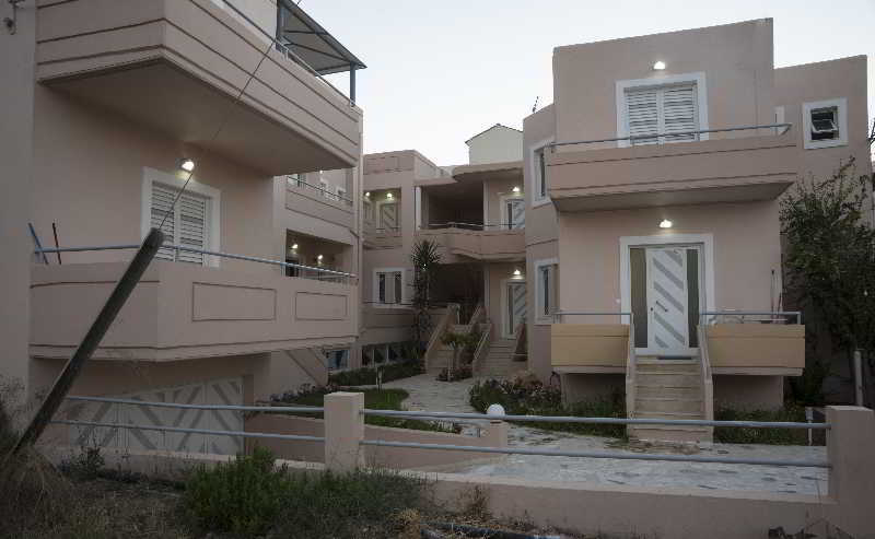 Elia Stalos Apartments Agia Marina Exteriér fotografie